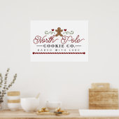 北極クッキー会社クリスマス ポスター (キッチン)