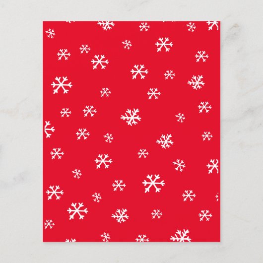 北極クリスマスからのサンタからの手紙 (裏面)