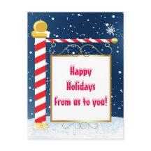 北極クリスマスカードはがき