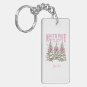 北極クリスマスツリーファームキーチェーン キーホルダー (正面左)
