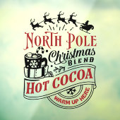 北極クリスマスブレンドワードアート ウィンドウサイン (シート3)