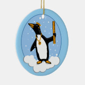 北極クリスマスルーラーオーナメント セラミックオーナメント (右)