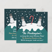 北極クリスマス招待状 招待状 (正面/裏面)
