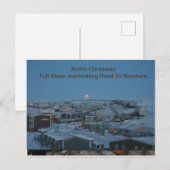 北極クリスマス ポストカード (正面/裏面)