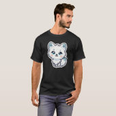 北極クールキツネ Tシャツ (正面フル)