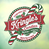 北極ク素晴らしリングルのキャンディーズヴィンテージ ウィンドウサイン (シート3)