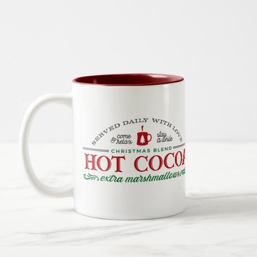 北極ココアマグ ツートーンマグカップ (左)