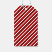 北極サンタクリスマパーソナライズされたス ギフトタグ (裏面)