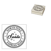 北極サンタメ表現ール ラバースタンプ (押印)