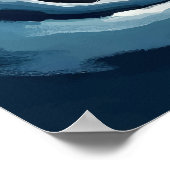 北極シールクローズアップ – 冬の野生動物 ポスター (角)