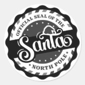 北極シール公式シール ラウンドシール (正面)