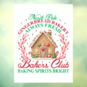 北極ジンジャーブレッドベーカリー ウィンドウサイン (シート3)