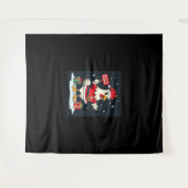 北極チキン タペストリー (正面(横))