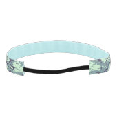 北極デジタル迷彩柄パターン アスレチックヘッドバンド (裏面)