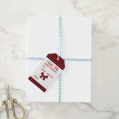 北極デリバリークリスマス ギフトタグ (より糸付き)