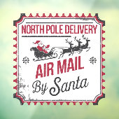 北極デリバリー航空便ヴィンテージ ウィンドウサイン (シート3)