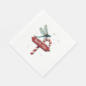 北極トンボ スタンダードランチョンナプキン (角)