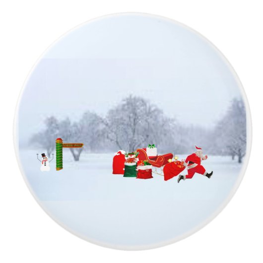 北極ノブ セラミックノブ (正面)