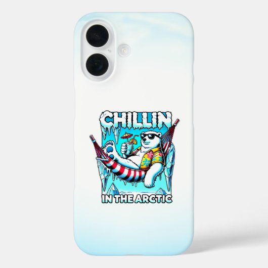 北極バケーション Case-Mate iPhoneケース (裏面)