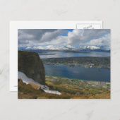 北極パラグライダーズ崖はがき ポストカード (正面/裏面)