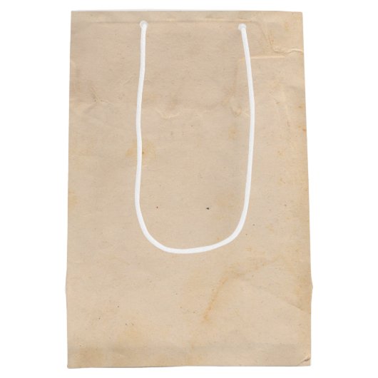 北極パーソナライズされたのデリバリ表現ス・クリスマス ミディアムペーパーバッグ (裏面)