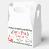 北極パーソナライズされた特別配送ギフトボックス フェイバーボックス (オープン)