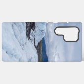 北極ブルー風光明媚な氷河サムスンケースデザイン SAMSUNG GALAXYケース (裏面横)