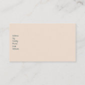 北極プードル 名刺 (裏面)