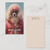 北極プードル 名刺 (正面/裏面)