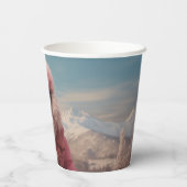 北極プードル 紙コップ (裏面)