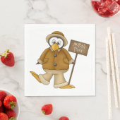 北極ペンギン スタンダードランチョンナプキン (インサイチュ)