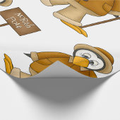 北極ペンギン ラッピングペーパー