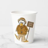 北極ペンギン 紙コップ (正面)