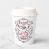 北極ホットココアクリスマスパーティー 紙コップ (正面)