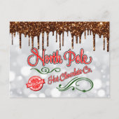 北極ホットチョコレートポストカード ポストカード (正面)