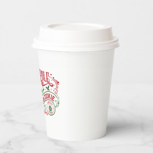 北極ミルククッキー会社クリスマス 紙コップ (左)