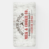 北極ミルククッキー会社 横断幕 (縦)