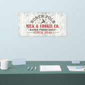 北極ミルククッキー会社 横断幕 (トレードショー)