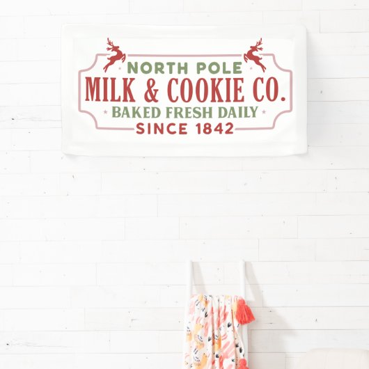 北極ミルククッキー会社 横断幕 (インサイチュ)