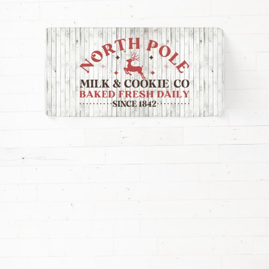 北極ミルククッキー会社 横断幕 (インサイチュ)