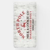 北極ミルククッキー会社 横断幕 (縦)