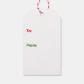 北極メール表現ラベル ギフトタグ (裏面)