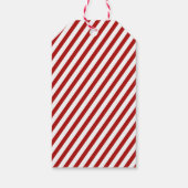 北極メ表現ールデリバリ赤緑 ギフトタグ (裏面)