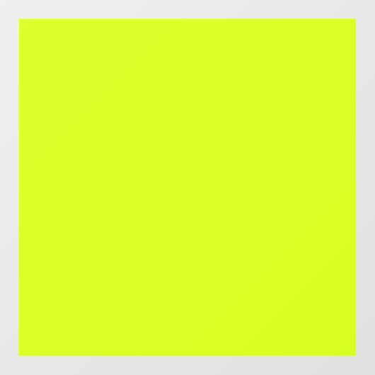 北極ライム無地の（色） ウィンドウサイン (シート)