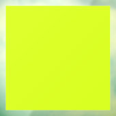 北極ライム無地の（色） ウィンドウサイン (シート3)