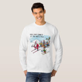 北極ラッシュアワー長袖シャツ Tシャツ (正面フル)