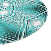 北極万華鏡のように千変万化するパターン カッティングボード (角)