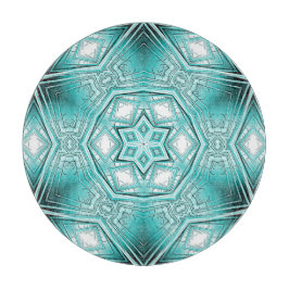 北極万華鏡のように千変万化するパターン カッティングボード