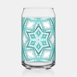 北極万華鏡のように千変万化するパターン ガラス缶