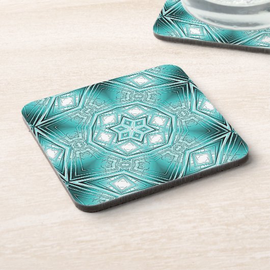 北極万華鏡のように千変万化するパターン コースター (左側)